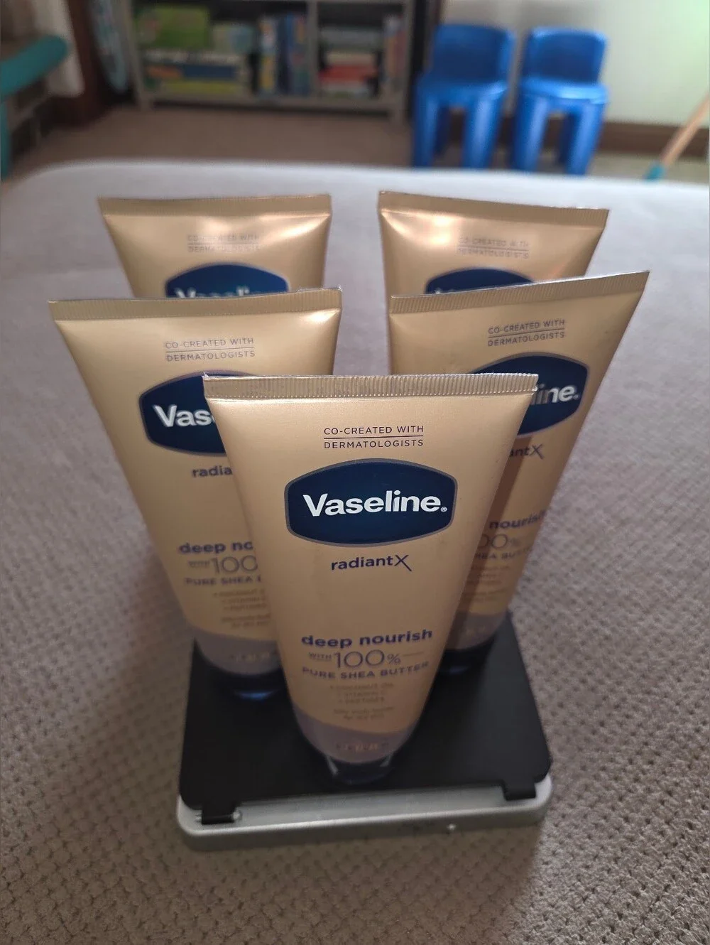 New Vaseline Radiant X Moisturizing Body Butter & Lotion Deep Nourish with 100%